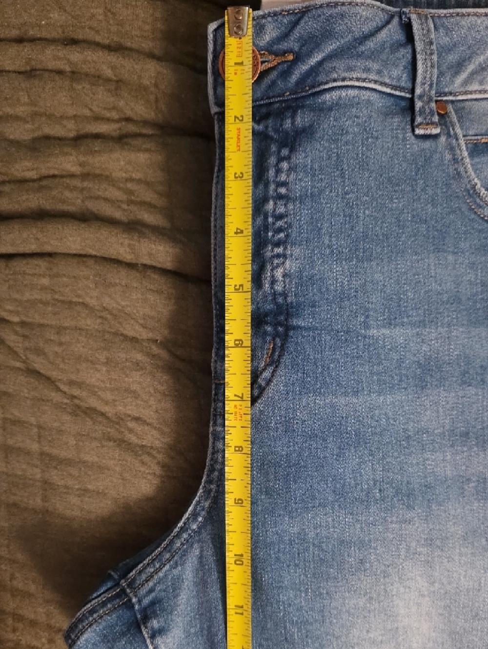 Everflex High Rise Plus Crop Jeans - Picture 6 of 9